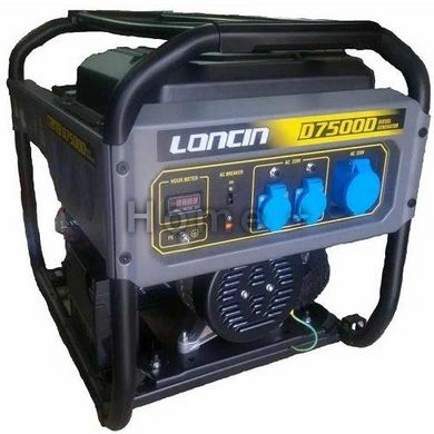 Генератор дизельний LONCIN LCD 7500 D 230В 6,0 кВт