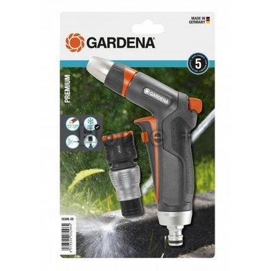 Пистолет для полива +коннектор Gardena Premium 2в1 18306-20.000.00 фото