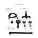 Комплект змішувачів для ванної кімнати Lidz Latwa 001Black+Lidz Latwa 006Black+Lidz Latwa 005Black+Lidz Latwa