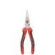 Прямые плоскогубцы PRO 165 мм, никелированные CRV, HOME & GARAGE, DIY-PL1312/6