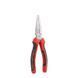 Прямые плоскогубцы PRO 165 мм, никелированные CRV, HOME & GARAGE, DIY-PL1312/6