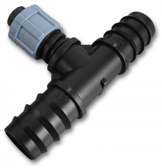 Тройник лента, 2 х соединитель для трубки 25мм, DSTA04-25L