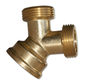 IMITATE Тройник РВ 3/4", 2xРН 3/4"&nbsp;ЛАТУНЬ, GKI334AT 1354288410 фото