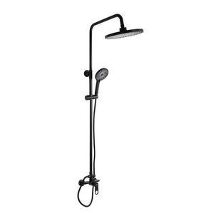 Душевая система для душа Qtap Jay QTJAY110BLM45550 Black Matt SD00051674 фото