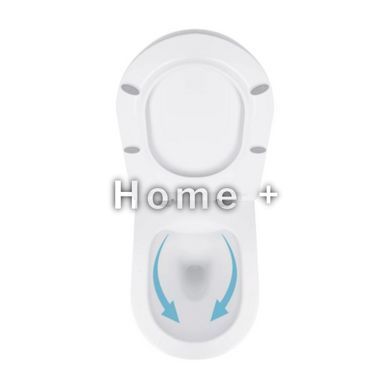 Готовое решение Qtap для ванной комнаты: подвесной унитаз Jay Rimless 520x360x320 + комплект инсталляции Standard (круглая кнопка SD00057717 фото