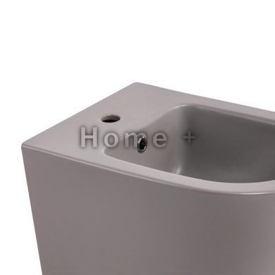 Комплект Qtap Robin Stone grey 3 в 1: унітаз підвісний Ultra Quiet + біде підвісне + раковина накладна QTROBSG49158 SD00055282 фото