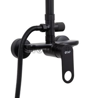 Душевая система для душа Qtap Jay QTJAY110BLM45550 Black Matt SD00051674 фото