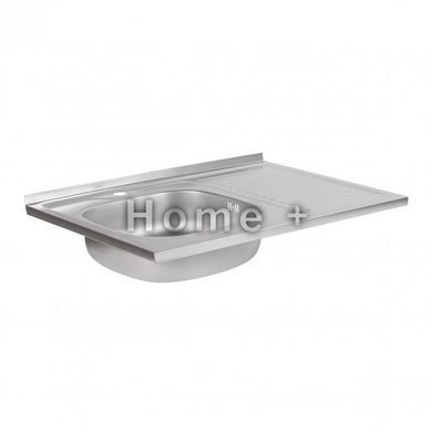 Кухонна мийка Brinex 6080-L 0,6 мм Satin (BRIN6080LSAT06) SD00054108 фото