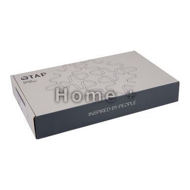 Смеситель для кухни Qtap Grand с подключением для питьевой воды QTGRA362CRW45668 Chrome/White SD00051792 фото
