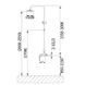 Душевая система для душа Qtap Jay QTJAY110BLM45550 Black Matt