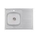 Кухонна мийка Brinex 6080-L 0,6 мм Satin (BRIN6080LSAT06)