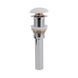 Донний клапан для раковини Qtap PU02 70х70х227.5 White