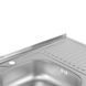 Кухонна мийка Brinex 6080-L 0,6 мм Satin (BRIN6080LSAT06)