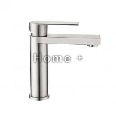 Змішувач для раковини низький Lidz Nexus 001F (k35) LDNEX001FNKS49184 Nickel SD00055308 фото