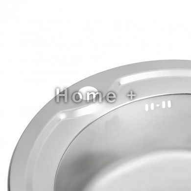 Кухонна мийка Brinex 510-D 0,8 мм Satin (BRIN510SAT08) SD00054087 фото
