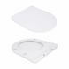 Унитаз подвесной Qtap Robin New безободковый с сиденьем Soft-close QT1333046EUQW