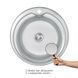 Кухонна мийка Brinex 510-D 0,8 мм Satin (BRIN510SAT08)