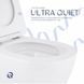 Унитаз подвесной Qtap Robin New безободковый с сиденьем Soft-close QT1333046EUQW