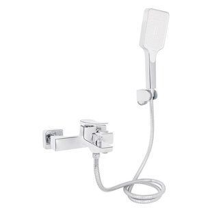 Змішувач для ванни Qtap Nando з душовим гарнітуром QTNAN259CRM48651 Chrome SD00054775 фото