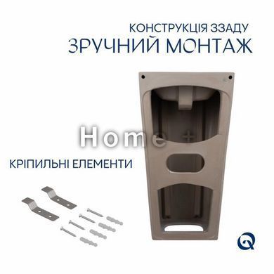 Раковина підлогова моноблок Qtap Tern 440х380х830 mm White QT1711G302WN SD00053088 фото