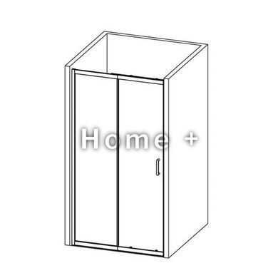 Душові двері в нішу Qtap Taurus CRM2013-14.C6 130-140x200 см, скло Clear 6 мм, покриття CalcLess SD00045298 фото
