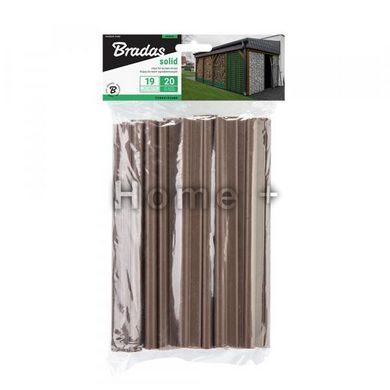 Кліпси для огорожих стрічок SOLID, коричневі, 19 см, 20 шт., TOBKS1920BR 1774718824 фото