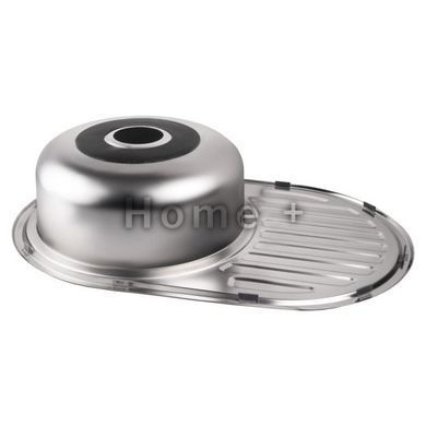 Кухонна мийка Brinex 7750 0,8 мм Micro Decor (BRIN7750MDEC08) SD00054095 фото