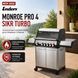 Газовый гриль Enders MONROE&reg; PRO 4 SIKR Turbo с инфракрасной горелкой (Германия)