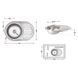 Кухонна мийка Brinex 7750 0,8 мм Micro Decor (BRIN7750MDEC08)