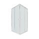 Душевая кабина Qtap Pisces CRM107-9SP5 75-90x75-90 см, стекло Pear 5 мм без поддона
