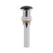 Донний клапан для раковини Qtap PU03 70х70х227.5 Matt black