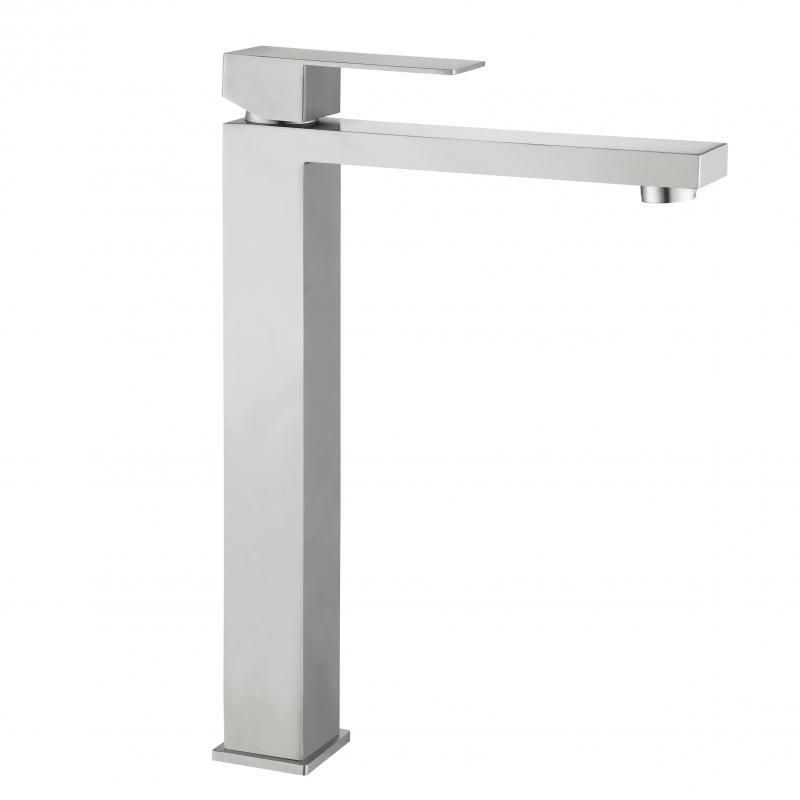Змішувач для раковини високий Lidz Helix 001FH (k35) LDHEL001FHNKS49179 Nickel SD00055303 фото