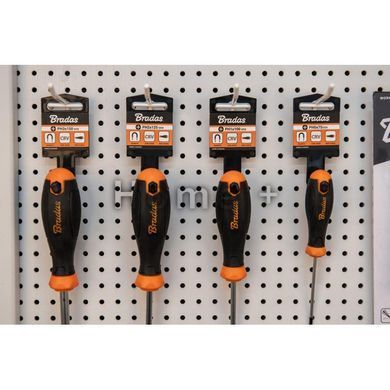 Викрутка хрестоподібна, HOME & GARAGE, PH2 6/125 мм, DIY-PH102125 2387022357 фото