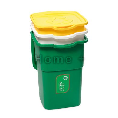 Набор мусорных баков для сортировки мусора ECO 3