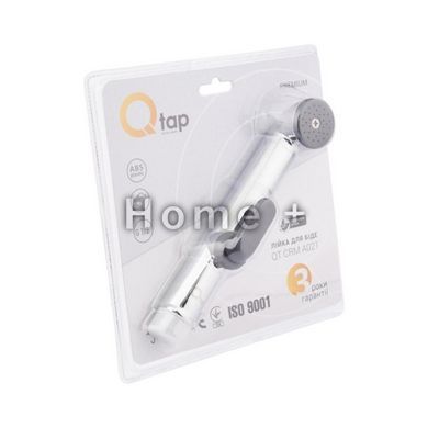 Лейка для гигиенического душа Qtap Rucni округлая QTCRMA021 Chrome/Grey SD00035711 фото
