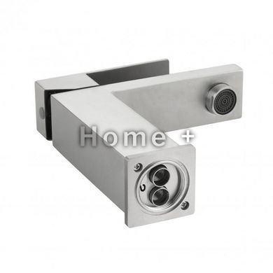 Змішувач для раковини низький Lidz Helix 001F (k35) LDHEL001FNKS49178 Nickel SD00055302 фото