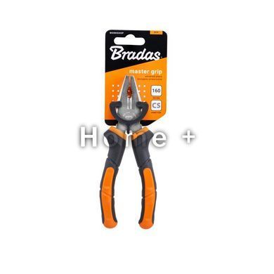 Універсальні плоскогубці MASTER GRIP 160 мм, нікельовані, HOME & GARAGE, DIY-PL1210/6 DIY-PL1210/6 фото