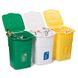 Набор мусорных баков для сортировки мусора ECO 3