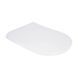 Qtap Сидіння для унітаза (Robin 520, Scorpio 520) 465x363x60 мм, White, з мікроліфтом, Slim Duroplast, MagLock QTSC179W48916