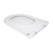 Qtap Сидіння для унітаза (Robin 520, Scorpio 520) 465x363x60 мм, White, з мікроліфтом, Slim Duroplast, MagLock QTSC179W48916