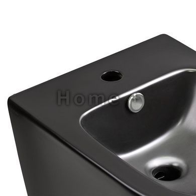 Биде подвесное Qtap Scorpio 515x360x345 Matt black QT1455053FMB SD00042531 фото