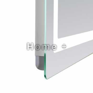 Дзеркало Lidz Kubis (KU2) 1200х800 з LED-підсвіткою Touch, з антизапотіванням, з диммером, рег. яскравості LDKUB120080049007 SD00055131 фото