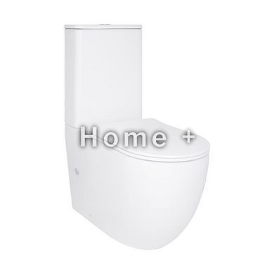Унитаз напольный Qtap Robin New Ultra Quiet безободковый с сиденьем Soft-Close WHITE QT13226083AW SD00052565 фото