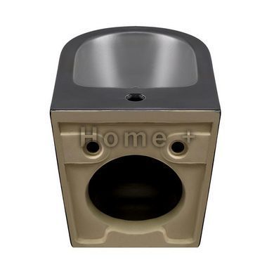 Биде подвесное Qtap Scorpio 515x360x345 Matt black QT1455053FMB SD00042531 фото