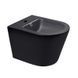Биде подвесное Qtap Scorpio 515x360x345 Matt black QT1455053FMB
