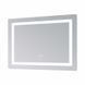 Дзеркало Lidz Kubis (KU2) 1200х800 з LED-підсвіткою Touch, з антизапотіванням, з диммером, рег. яскравості LDKUB120080049007