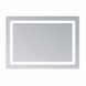 Дзеркало Lidz Kubis (KU2) 1200х800 з LED-підсвіткою Touch, з антизапотіванням, з диммером, рег. яскравості LDKUB120080049007