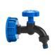 Набор IBC РО S60x6, кран, нейлон РЗ 1/2" на шланг 5/8", 1/2" + ниппель, для еврокуба.