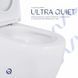 Унитаз напольный Qtap Robin New Ultra Quiet безободковый с сиденьем Soft-Close WHITE QT13226083AW