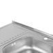Кухонная мойка Brinex 6080-R 0,6 мм Satin (BRIN6080RSAT06)